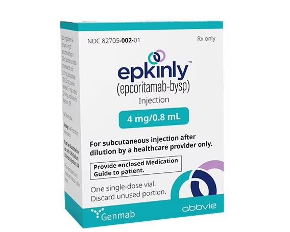 FDA 批准 Epkinly (epcoritamab-bysp) 双特异性抗体治疗复发或难治性弥漫性大 B 细胞淋巴瘤 (DLBCL) 成年患者插图