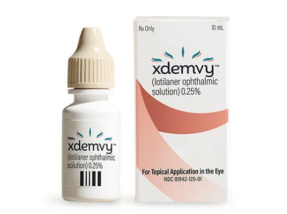FDA 批准 Xdemvy（lotilaner）眼药水用于治疗蠕形螨睑缘炎插图